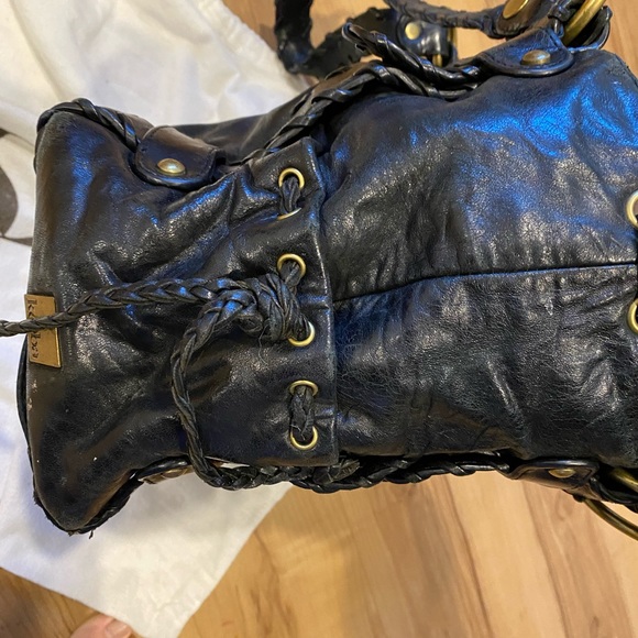 Kooba black leather bag - Picture 2 of 3